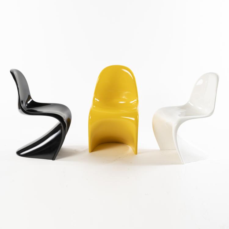 Bild 5 zu Objekt, 3 'Panton' chairs, 1962/67, Verner Panton, Vitra, Weil am Rhein, 160B 202