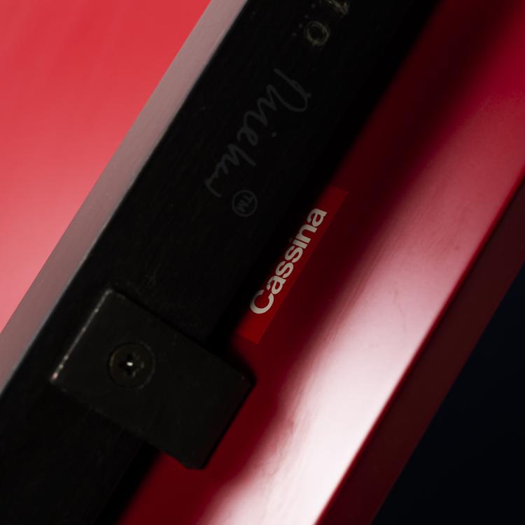 Bild 7 zu Objekt, 'Red and Blue' chair, 1918, Gerrit Rietveld, Cassina, Mailand (Reedition), 160B 178