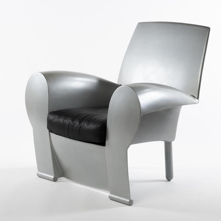 Hauptbild zu Objekt, 'Richard III' armchair, 1985, Philippe Starck, Baleri, Albano S. Alessandro, 160B 330