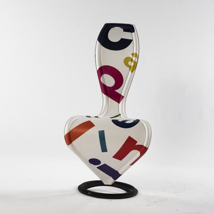Bild 1 zu Objekt, 'S' chair, 1988, Tom Dixon, Cappellini, Arosio, 160B 444