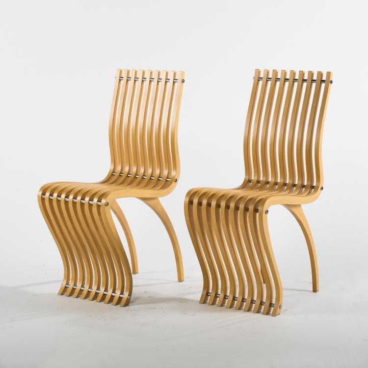 Hauptbild zu Objekt, 'Schizzo' chair - 'Two in one', 1989, Ron Arad, Vitra AG, Weil am Rhein, 160B 367