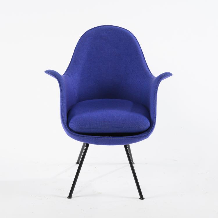 Bild 2 zu Objekt, 'Sitwell' armchair, 1955/56, Hans Georg Bellmann, Str&auml;ssle S&ouml;hne, Kirchberg, 160B 205