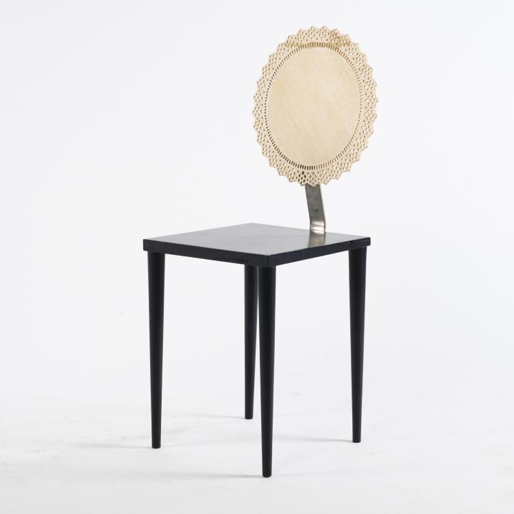 Hauptbild zu Objekt, 'Tatlim' chair, 1990, Marco Mencacci, Sawaya & Moroni, Mailand, 160B 363