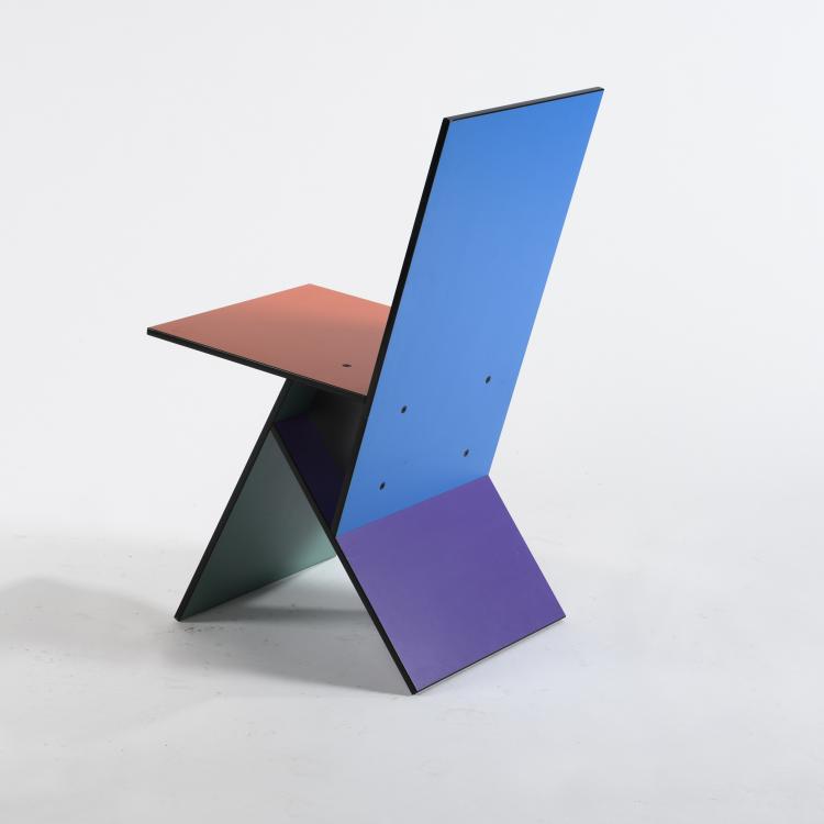 Hauptbild zu Objekt, Stuhl 'Vilbert', 1993/94, Verner Panton, Ikea, &Auml;lmhult; Kellco, Schweiz, 160B 418