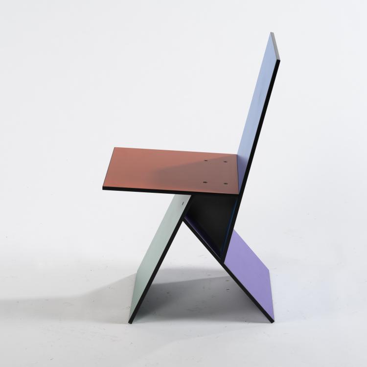 Bild 1 zu Objekt, Stuhl 'Vilbert', 1993/94, Verner Panton, Ikea, &Auml;lmhult; Kellco, Schweiz, 160B 418