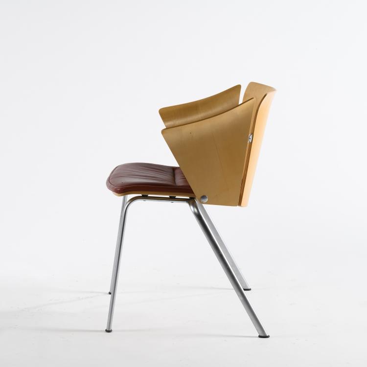 Hauptbild zu Objekt, 'Vintage VM3' chair, 1994, Vico Magistretti, Hansen, Fritz, Kopenhagen, 160B 427