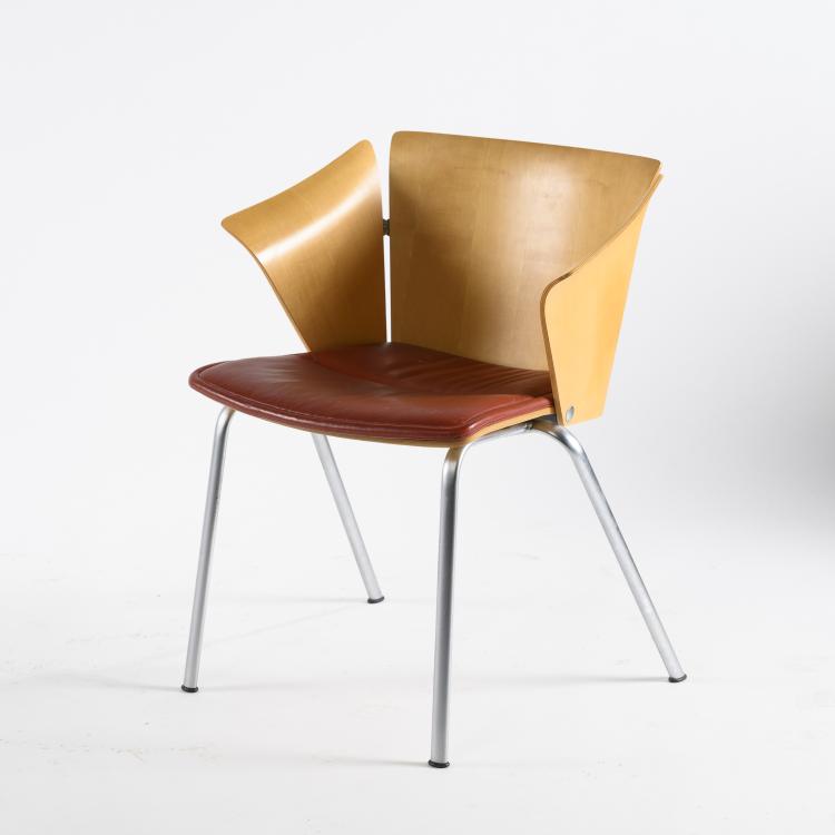 Bild 1 zu Objekt, 'Vintage VM3' chair, 1994, Vico Magistretti, Hansen, Fritz, Kopenhagen, 160B 427