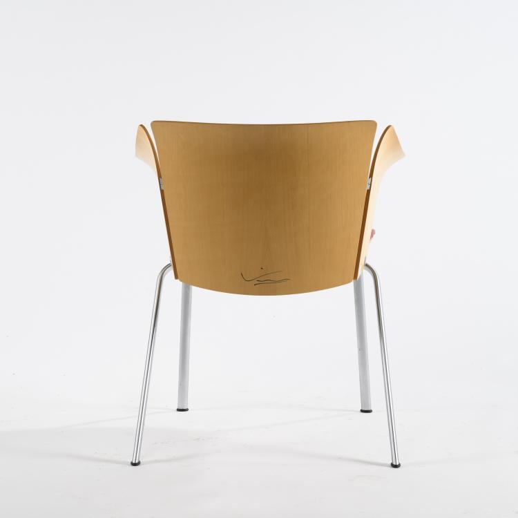 Bild 3 zu Objekt, 'Vintage VM3' chair, 1994, Vico Magistretti, Hansen, Fritz, Kopenhagen, 160B 427