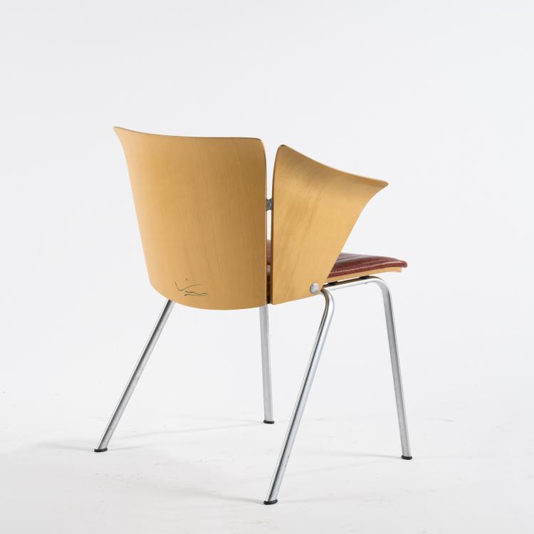 Bild 4 zu Objekt, 'Vintage VM3' chair, 1994, Vico Magistretti, Hansen, Fritz, Kopenhagen, 160B 427