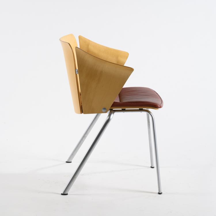 Bild 5 zu Objekt, 'Vintage VM3' chair, 1994, Vico Magistretti, Hansen, Fritz, Kopenhagen, 160B 427