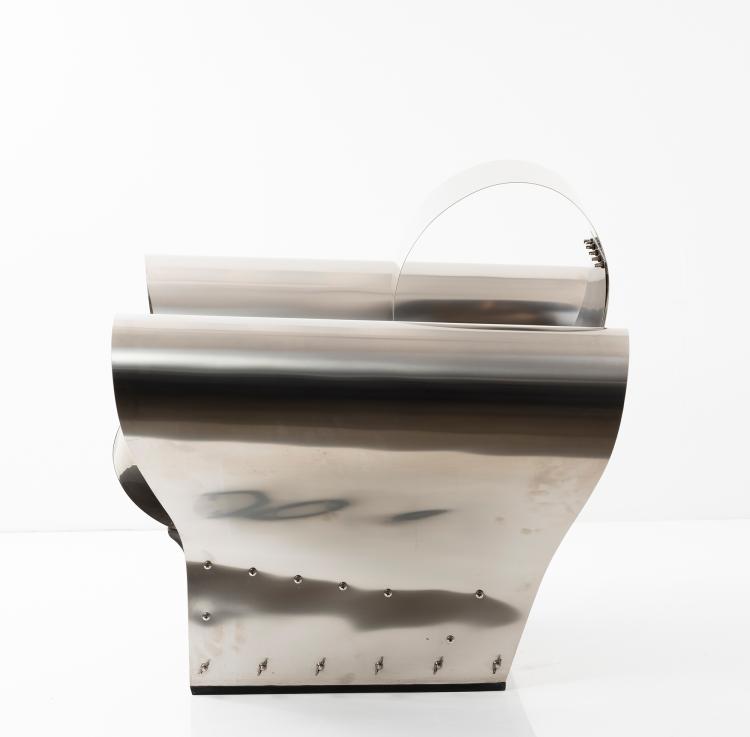 Bild 2 zu Objekt, Armlehnsessel 'Well Tempered Chair', 1986/87, Ron Arad, Vitra Design, Weil am Rhein, 160B 339