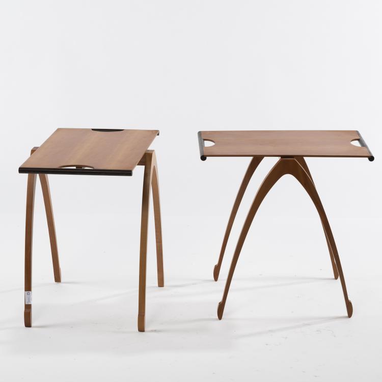 Bild 2 zu Objekt, Zwei Beistelltische 'Gacela Rettangolare', 1991, Oscar Tusquets Blanca, Driade, Mailand, 160B 394