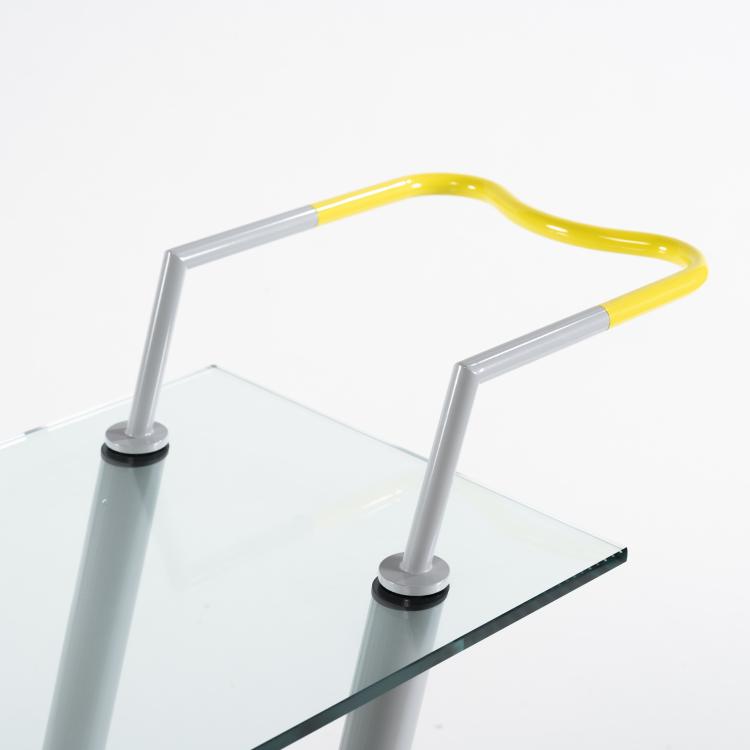 Bild 5 zu Objekt, 'Hilton' serving trolley, 1981, Javier Mariscal,Pepe Cort&eacute;s, Abet Laminati S.p.A., f&uuml;r Memphis, Mailand, 160B 314