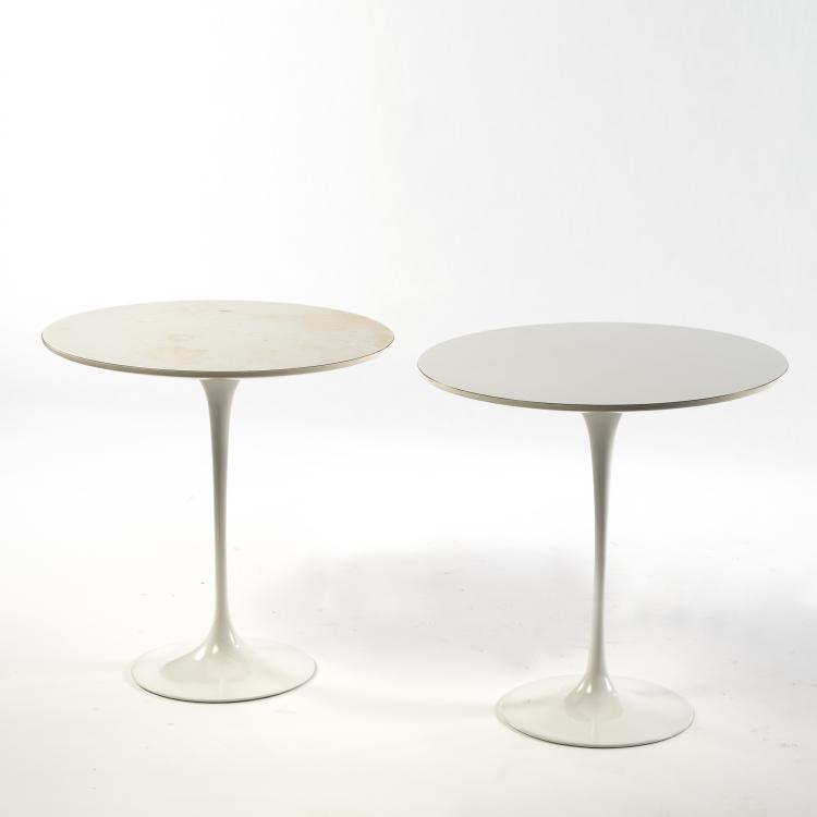 Hauptbild zu Objekt, 2 '163' side tables, 1957, Eero Saarinen, Knoll International, New York, 160B 211