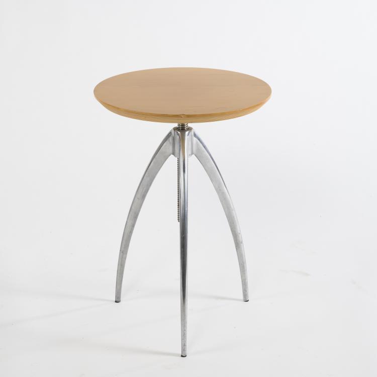 Hauptbild zu Objekt, 'Vicieuse' side table, 1992, Philippe Starck, Aleph Driade, Mailand, 160B 400