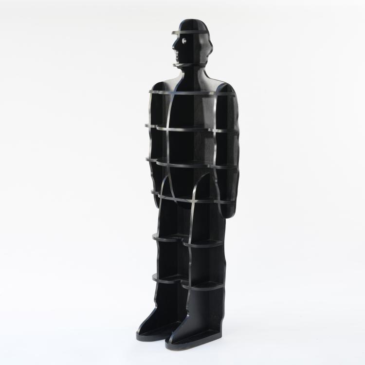 Hauptbild zu Objekt, 'F&auml;chermann', 1977, Susi Berger,Ueli Berger, R&ouml;thlisberger Collection, G&uuml;mlingen, 160B 267