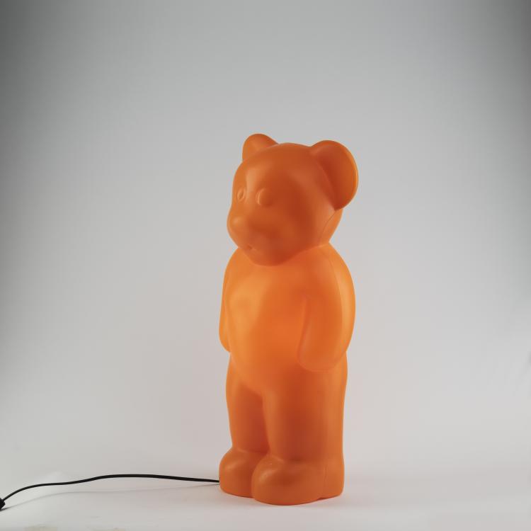 Bild 1 zu Objekt, Bodenleuchte 'Lumib&auml;r', 1995, Heinz Klein,Hans-Georg Leidig, Fl&ouml;totto, G&uuml;tersloh, 160B 429