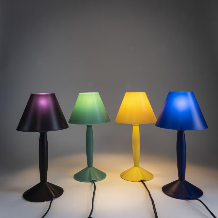 Hauptbild zu Objekt, 4 'Miss Sissi' table lights, 1990, Philippe Starck, Flos S.p.a., Brescia, 160B 329