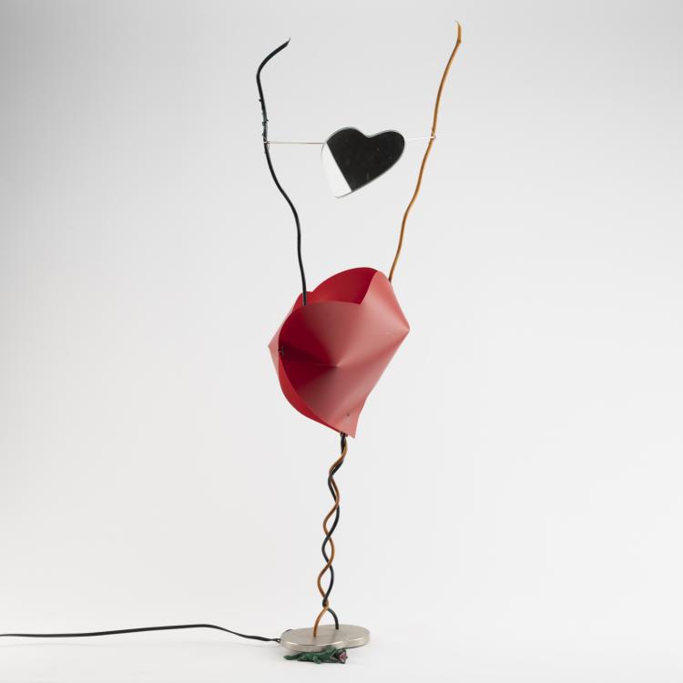 Bild 2 zu Objekt, Tischleuchte 'One from the Heart', 1989, Ingo Maurer, Maurer, Ingo,  GmbH, M&uuml;nchen, 160B 366