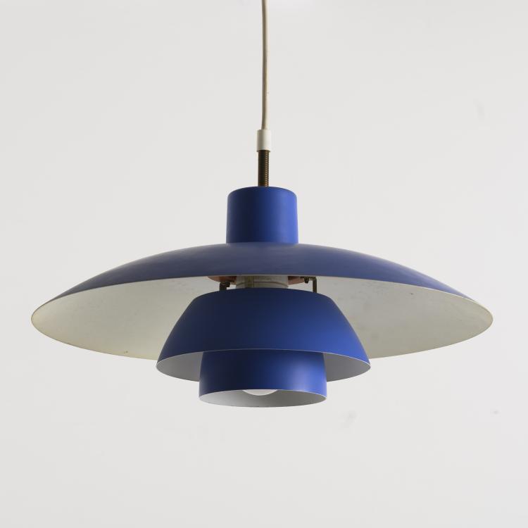 Bild 1 zu Objekt, Vour 'PH 5' and three 'PH 4' ceiling lights, 1958, Poul Henningsen, Poulsen, Louis, Kopenhagen, 160B 209