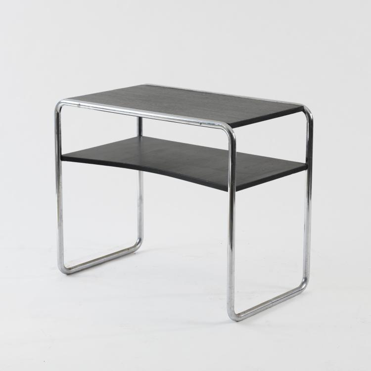 Hauptbild zu Objekt, Schreibmaschinentisch, 1930er Jahre, Thonet, Frankenberg (zugeschrieben), 158B 366