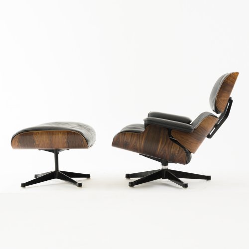 Lounge chair '670' mit Ottoman '671', 1956