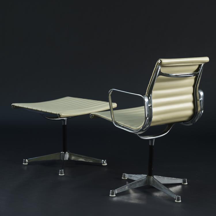 Bild 5 zu Objekt, 'Aluminum Group' chair with stool, 1958, Charles Eames, Miller, Herman, Zeeland, 158B 422