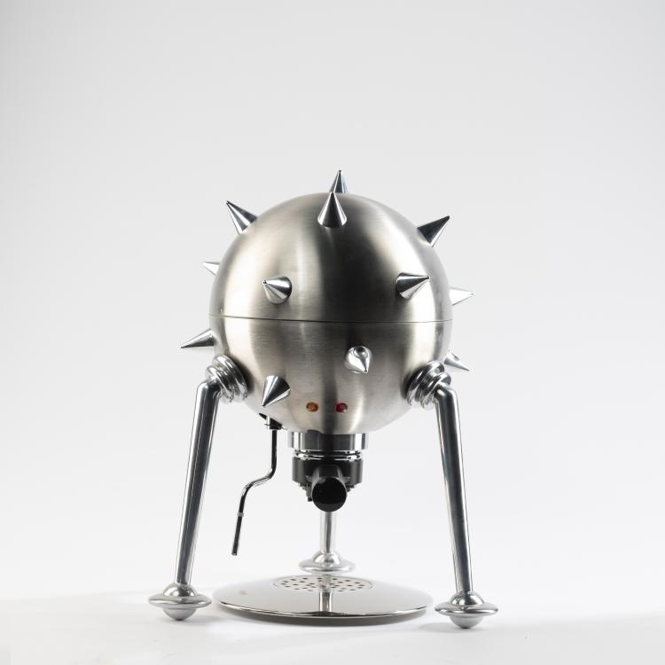 Hauptbild zu Objekt, Espresso machine 'Etienne Louis (Sputnik-Design)', 1994, Carlo Borer, Technik Saeco, Eigeltingen, 160B 422
