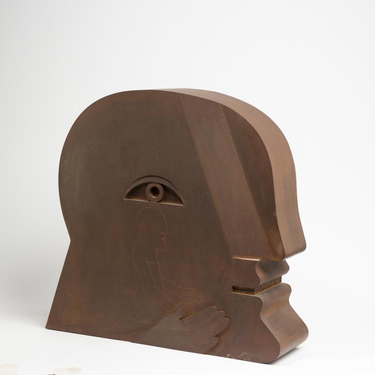 Bild 1 zu Objekt, 'Der Kopf', 1977, Horst Antes, 160B 253