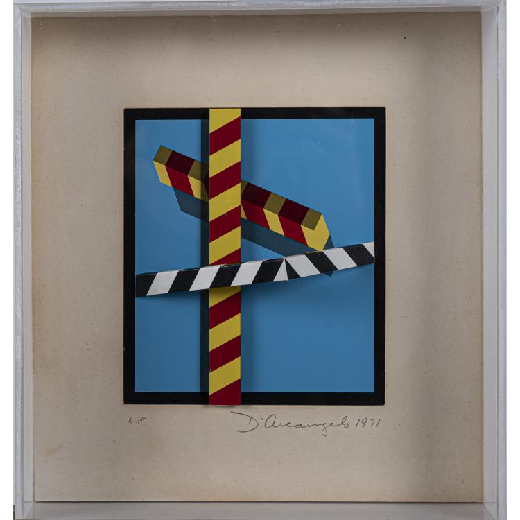 Hauptbild zu Objekt, 'Landscape (Highway)', 1971, Allan D'Arcangelo, 160B 220