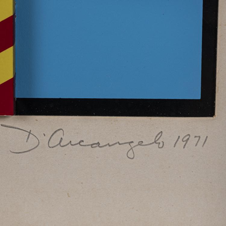 Bild 1 zu Objekt, 'Landscape (Highway)', 1971, Allan D'Arcangelo, 160B 220