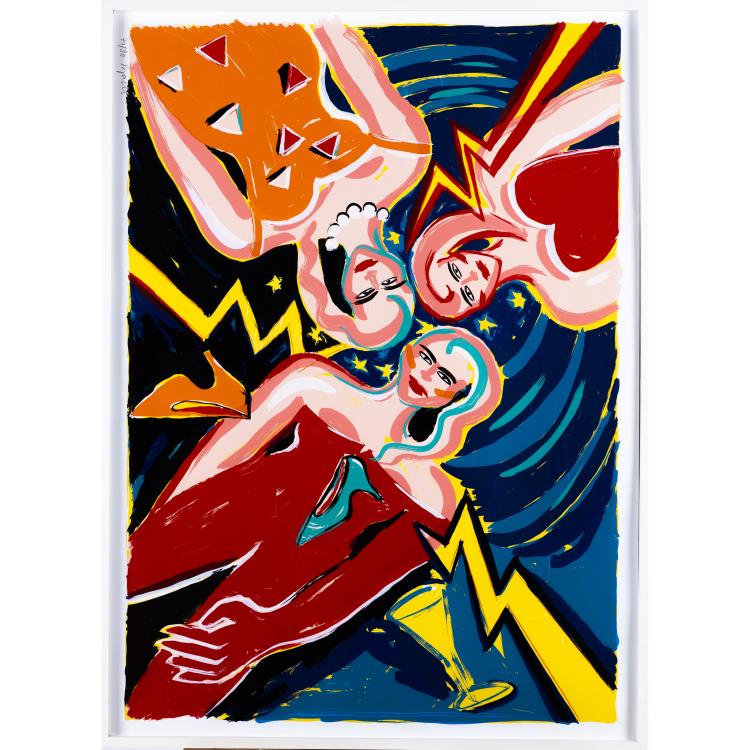 Bild 2 zu Objekt, Three women, c. 2000, Elvira Bach, 160B 443