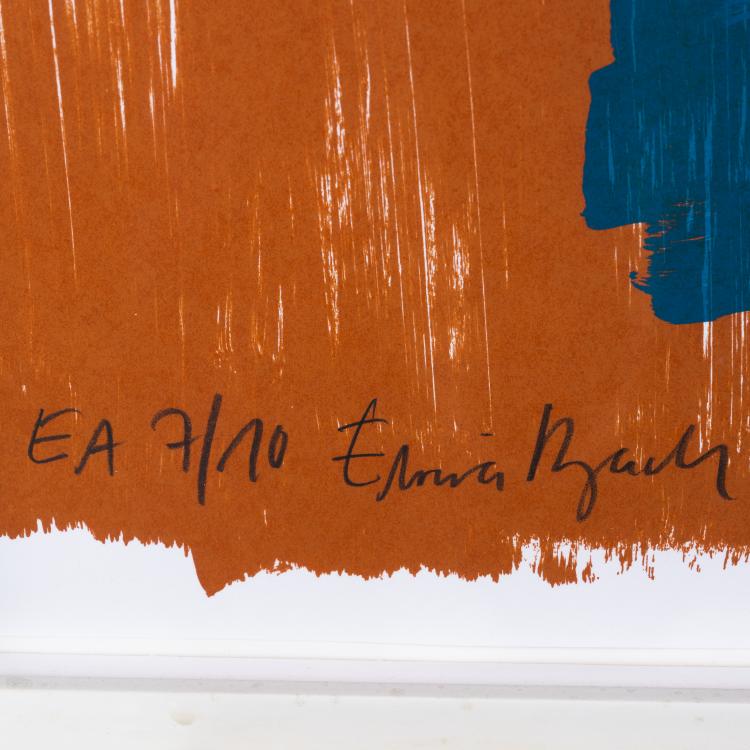 Bild 1 zu Objekt, Woman with anthurium, c. 1990, Elvira Bach, 160B 378