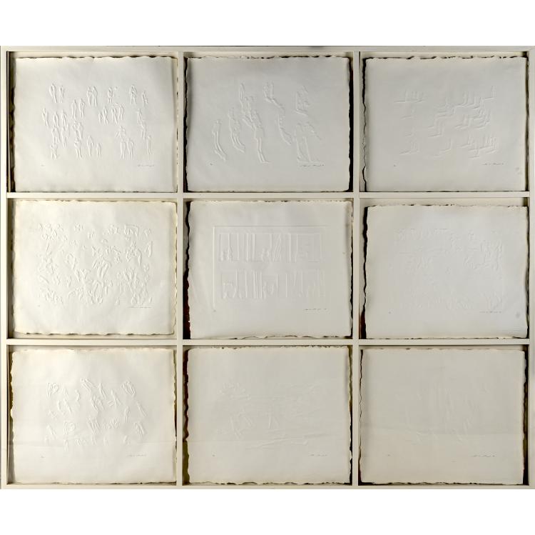 Hauptbild zu Objekt, 'Begegnungen', 1982, Werner Berges, 160B 319