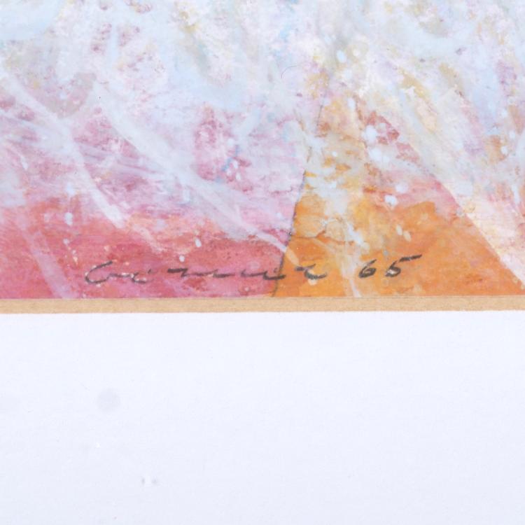 Bild 1 zu Objekt, Ohne Titel (Fl&auml;chenraum), 1965, Bernd Berner, 160B 222