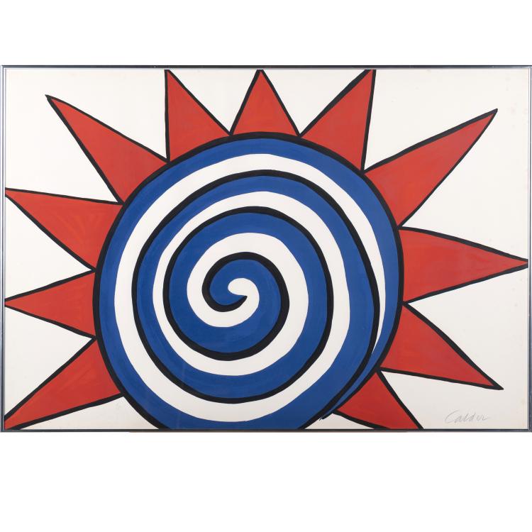 Hauptbild zu Objekt, 'L'&eacute;toile', 1975, Alexander Calder, 160B 254