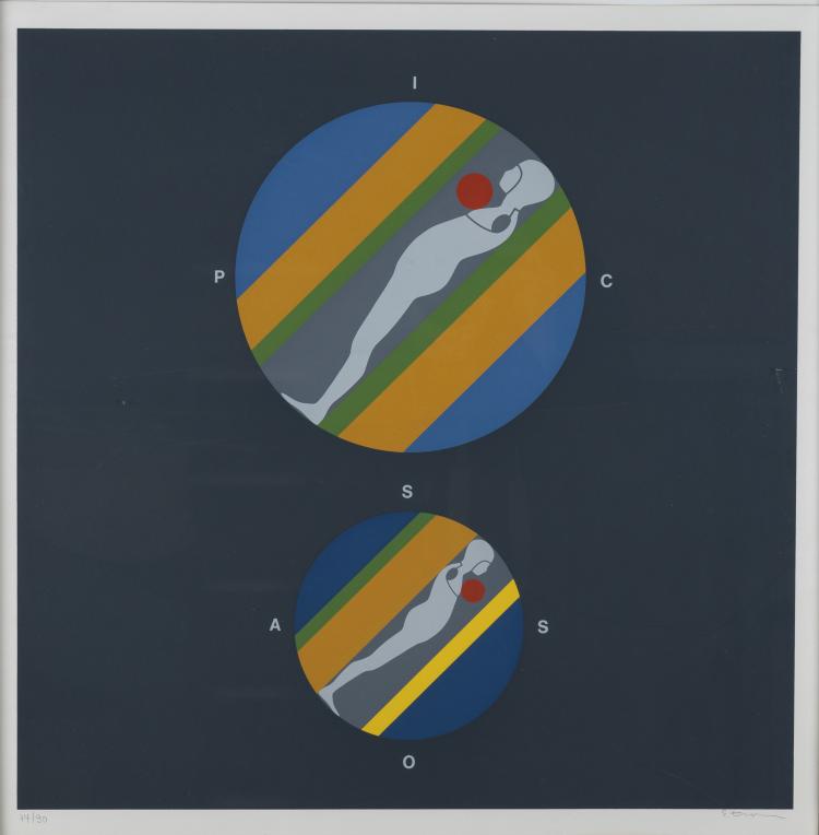 Hauptbild zu Objekt, Ohne Titel aus 'Hommage &agrave; Picasso', 1973, Ernest Trova, 160B 256