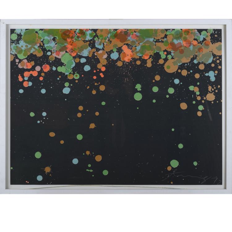 Hauptbild zu Objekt, Ohne Titel aus 'Hommage &agrave; Picasso', 1973, Walasse Ting, 160B 270