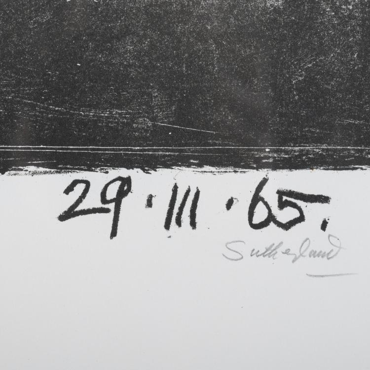 Bild 1 zu Objekt, 'Portrait of Dr Konrad Adenauer', 1965, Graham Sutherland, 160B 225