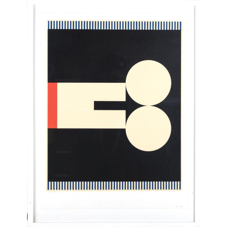 Hauptbild zu Objekt, Untitled from 'Hommage &agrave; Picasso', 1973, Kumi Suga&iuml;, 160B 255