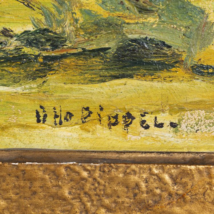 Bild 1 zu Objekt, 'K&uuml;he unter den Weiden', mid-20th century, Otto Pippel, 160B 176