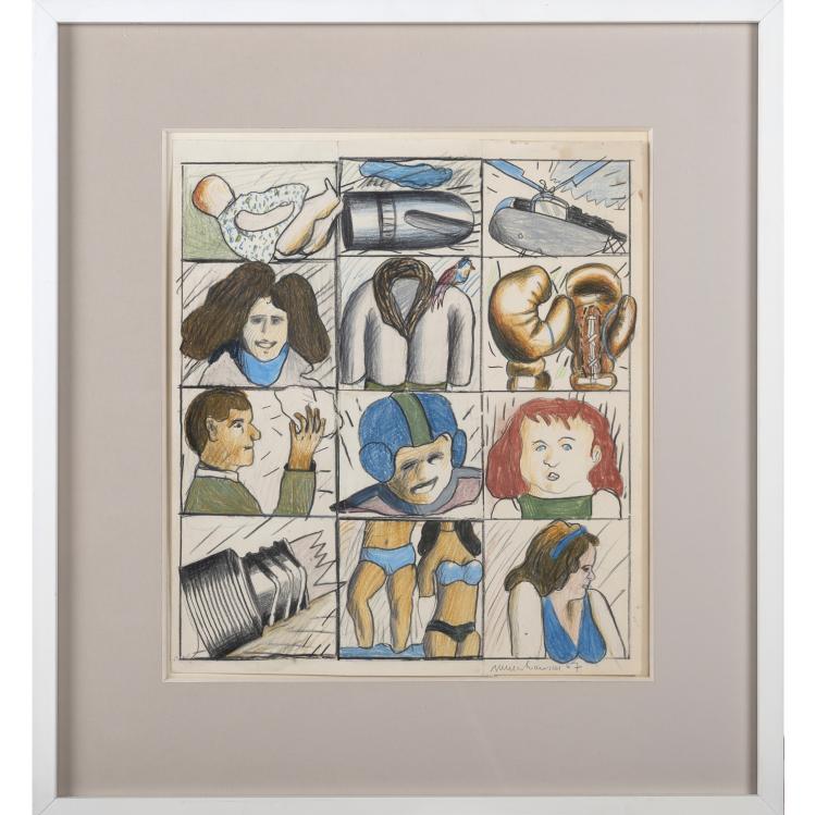 Hauptbild zu Objekt, Image board, 1967, Siegfried Neuenhausen, 160B 230