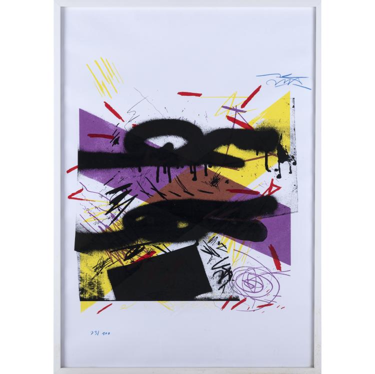 Hauptbild zu Objekt, Untitled, 1980s/1990s, Harald Naegeli, 160B 315