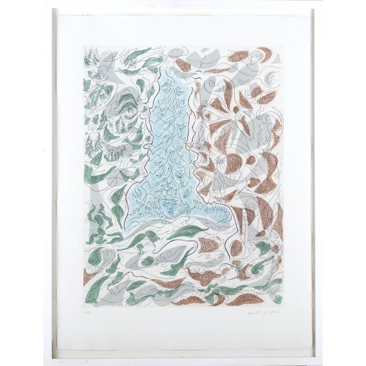 Hauptbild zu Objekt, Untitled from 'Hommage &agrave; Picasso', 1973, Andr&eacute; Masson, 160B 273