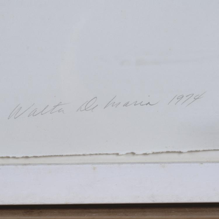 Bild 1 zu Objekt, Untitled (Picasso-Africa) from 'America's Hommage &agrave; Picasso', 1974, Walter de Maria, 160B 274