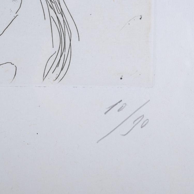 Bild 1 zu Objekt, Ohne Titel aus 'Hommage &agrave; Picasso', 1973, Giacomo Manz&ugrave;, 160B 281