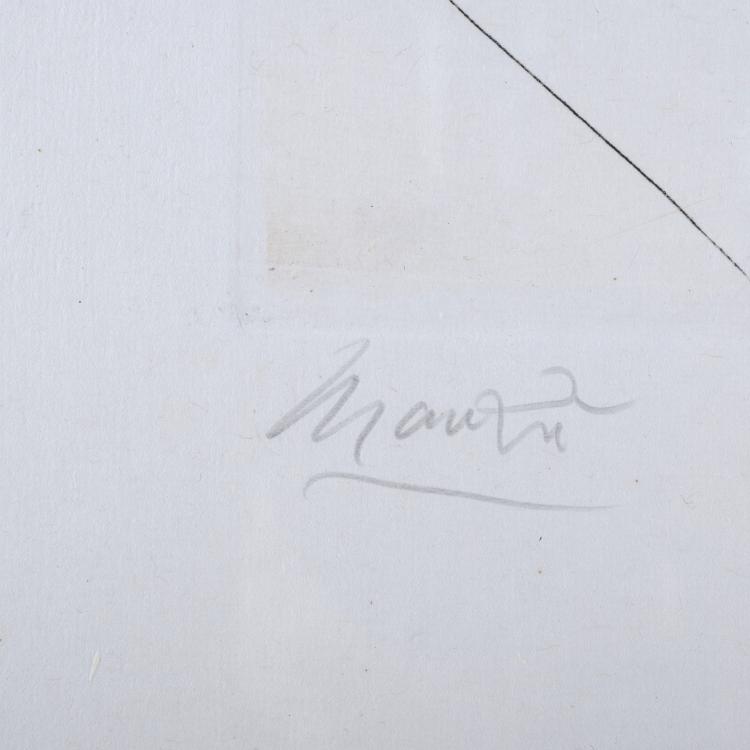 Bild 2 zu Objekt, Ohne Titel aus 'Hommage &agrave; Picasso', 1973, Giacomo Manz&ugrave;, 160B 281