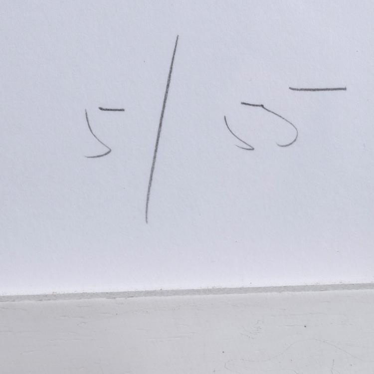 Bild 2 zu Objekt, 'Messerschnitte' (blue), 1993, Klaus Wolf (Imi) Knoebel, 160B 410