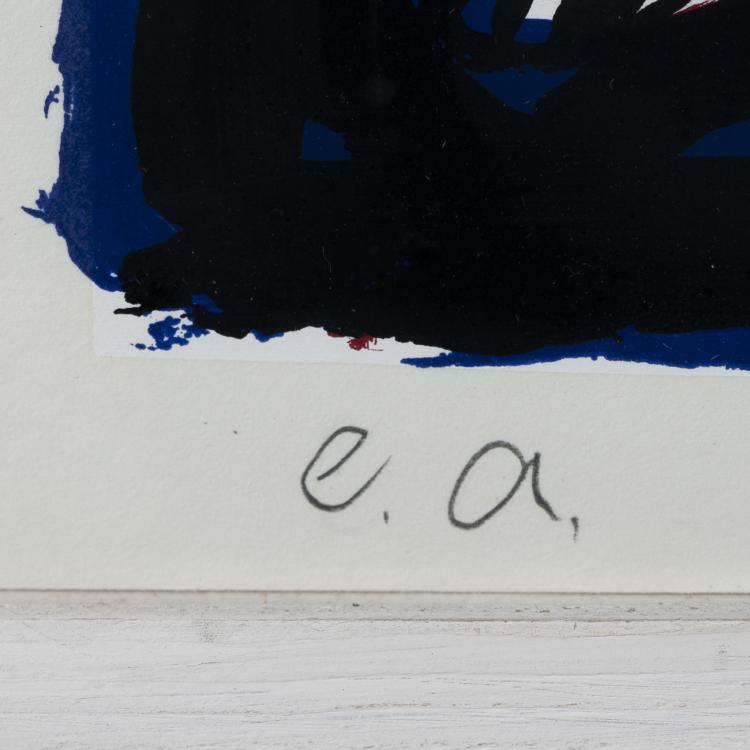 Bild 2 zu Objekt, 'Caf&eacute; de Flore', 1991, J&ouml;rg Immendorff, 160B 406