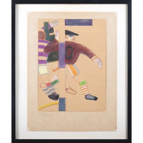 Untitled (soccer player), 1966